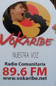Hablador de Vokaribe Radio | Foto: Samuel Ramírez